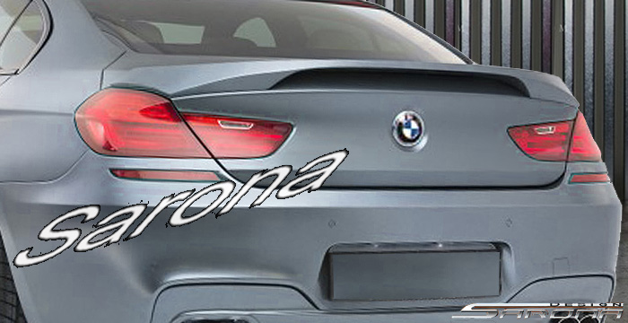 Custom BMW 6 Series  Coupe & Sedan Trunk Wing (2012 - 2019) - $479.00 (Part #BM-113-TW)